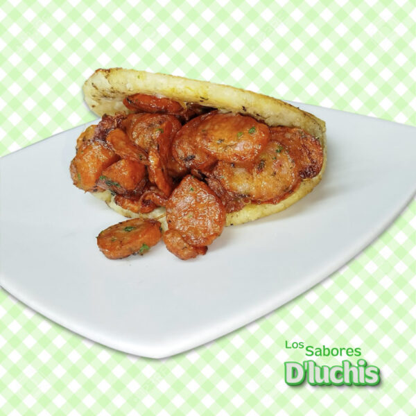 Arepa Doble Chorizo