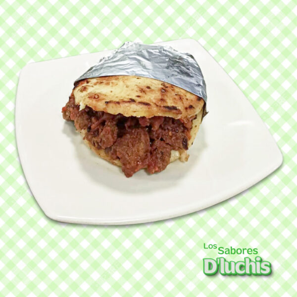 Arepa con Lomo